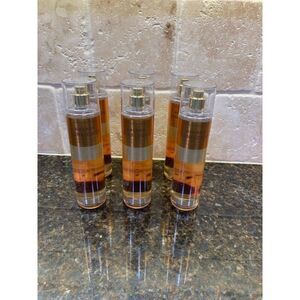 Bath & Body Works Fine Fragrance Mist Retired Golden Sunflower 8 oz NEW Set of 3
